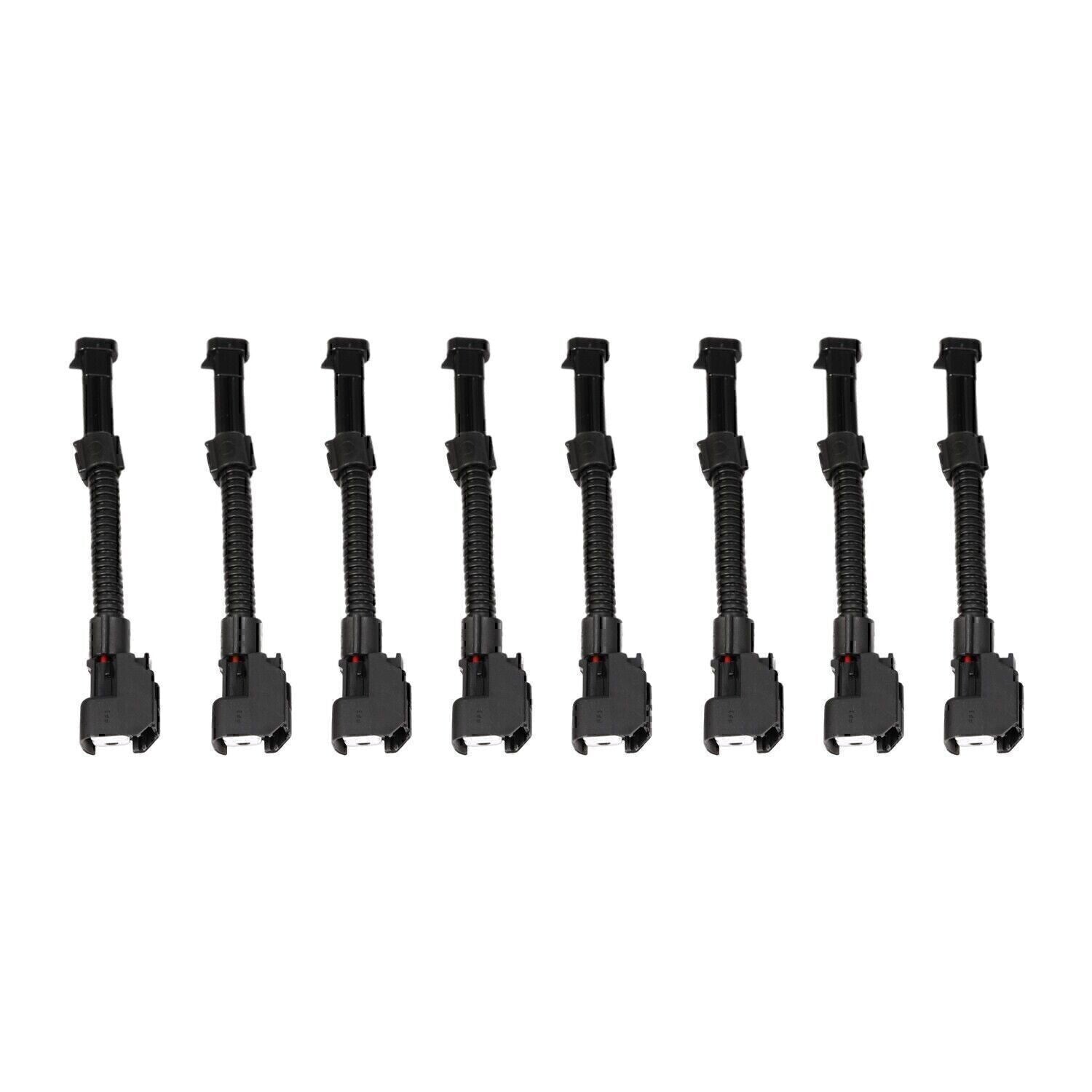 8PCS EV6 FEMALE TO DELPHI MALE FUEL INJECTOR CONNECTOR ADAPTER NEW FOR GM ENGINE