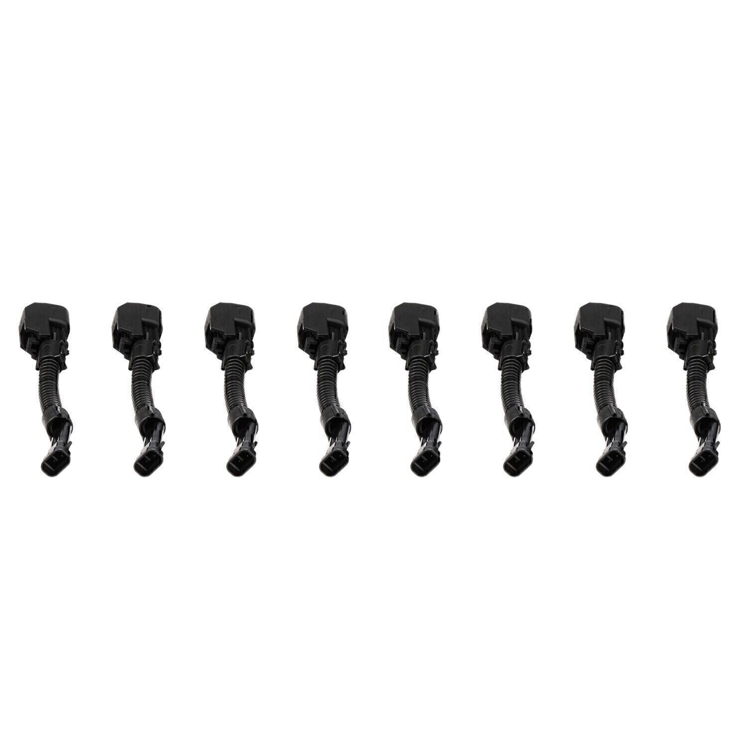 8PCS EV6 FEMALE TO DELPHI MALE FUEL INJECTOR CONNECTOR ADAPTER NEW FOR GM ENGINE