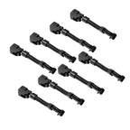 8PCS EV6 FEMALE TO DELPHI MALE FUEL INJECTOR CONNECTOR ADAPTER NEW FOR GM ENGINE