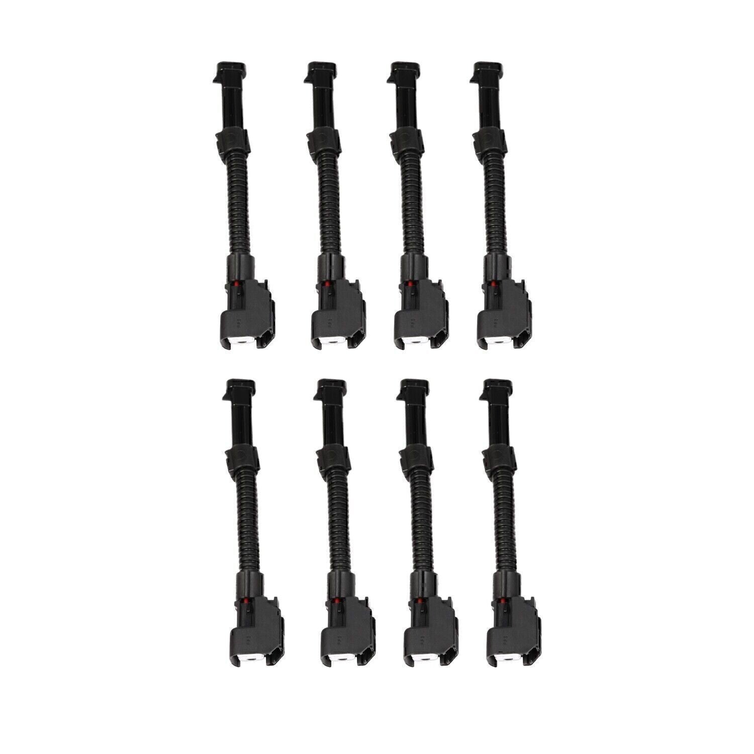 8PCS EV6 FEMALE TO DELPHI MALE FUEL INJECTOR CONNECTOR ADAPTER NEW FOR GM ENGINE