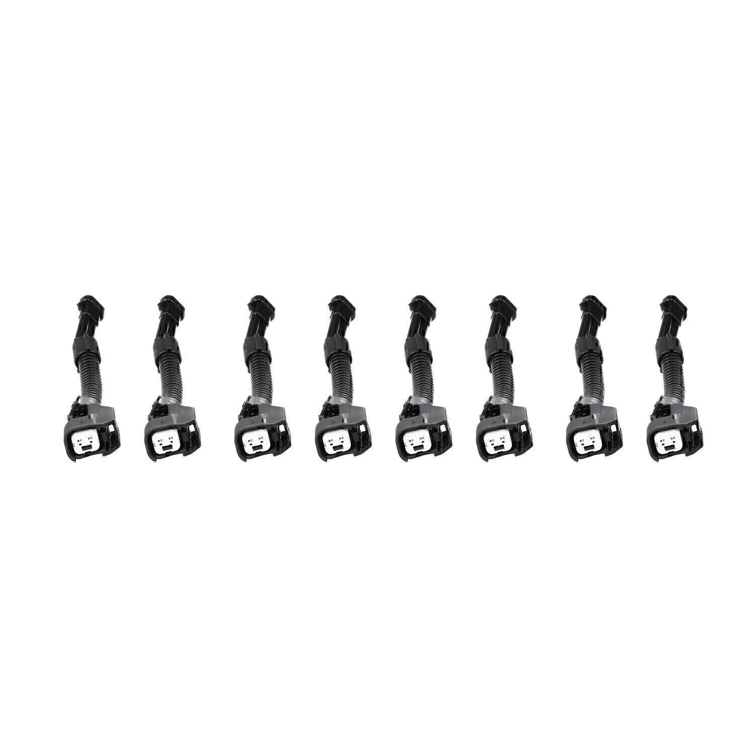 8PCS EV6 FEMALE TO DELPHI MALE FUEL INJECTOR CONNECTOR ADAPTER NEW FOR GM ENGINE