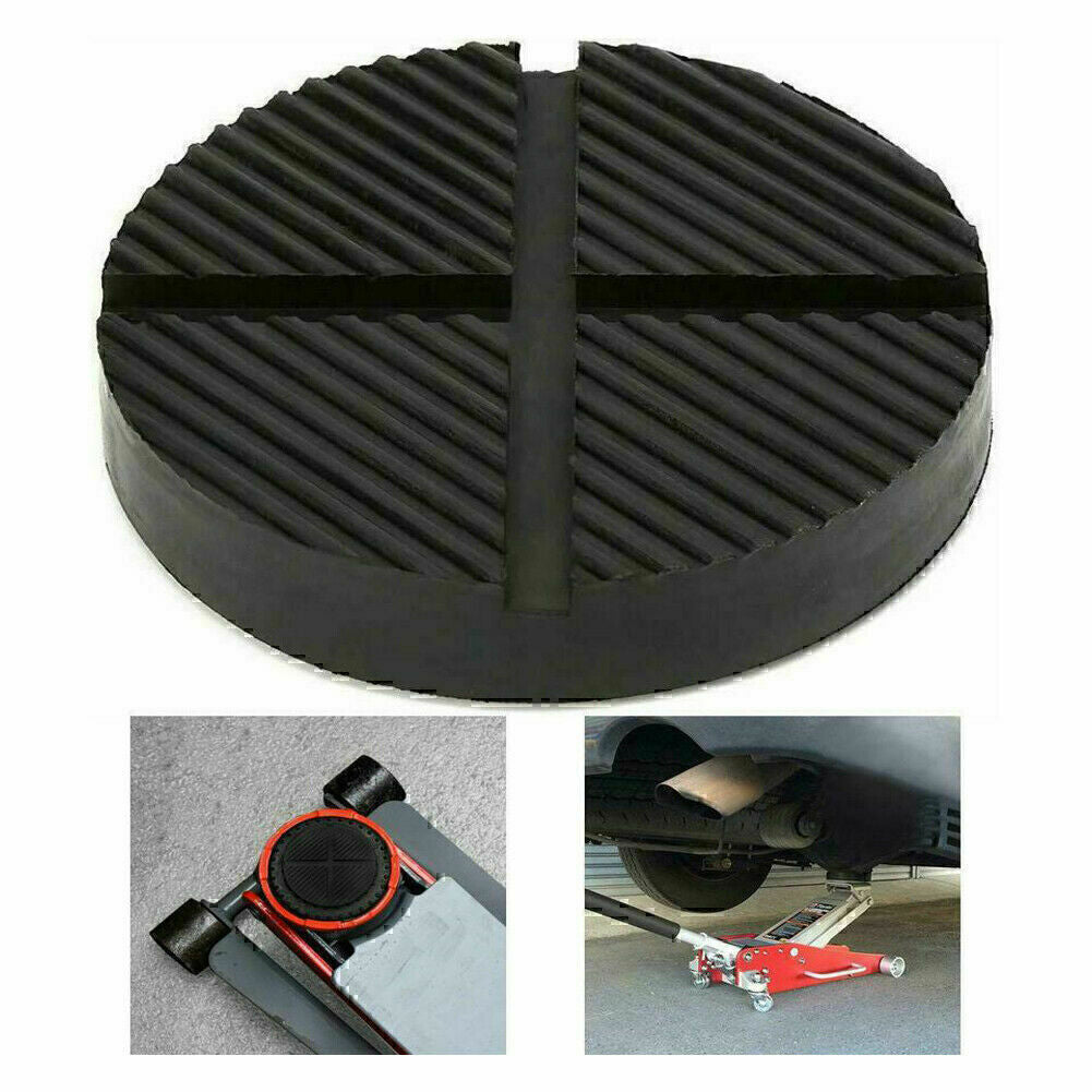 Jack Pads Rubber Pad Adapter Car Truck Cross Slotted Frame Rail Floor Universal