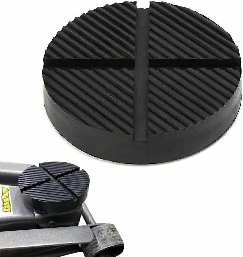 Jack Pads Rubber Pad Adapter Car Truck Cross Slotted Frame Rail Floor Universal