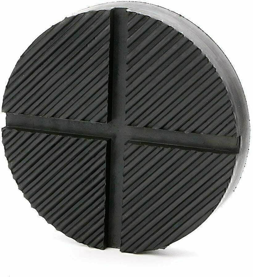 Jack Pads Rubber Pad Adapter Car Truck Cross Slotted Frame Rail Floor Universal