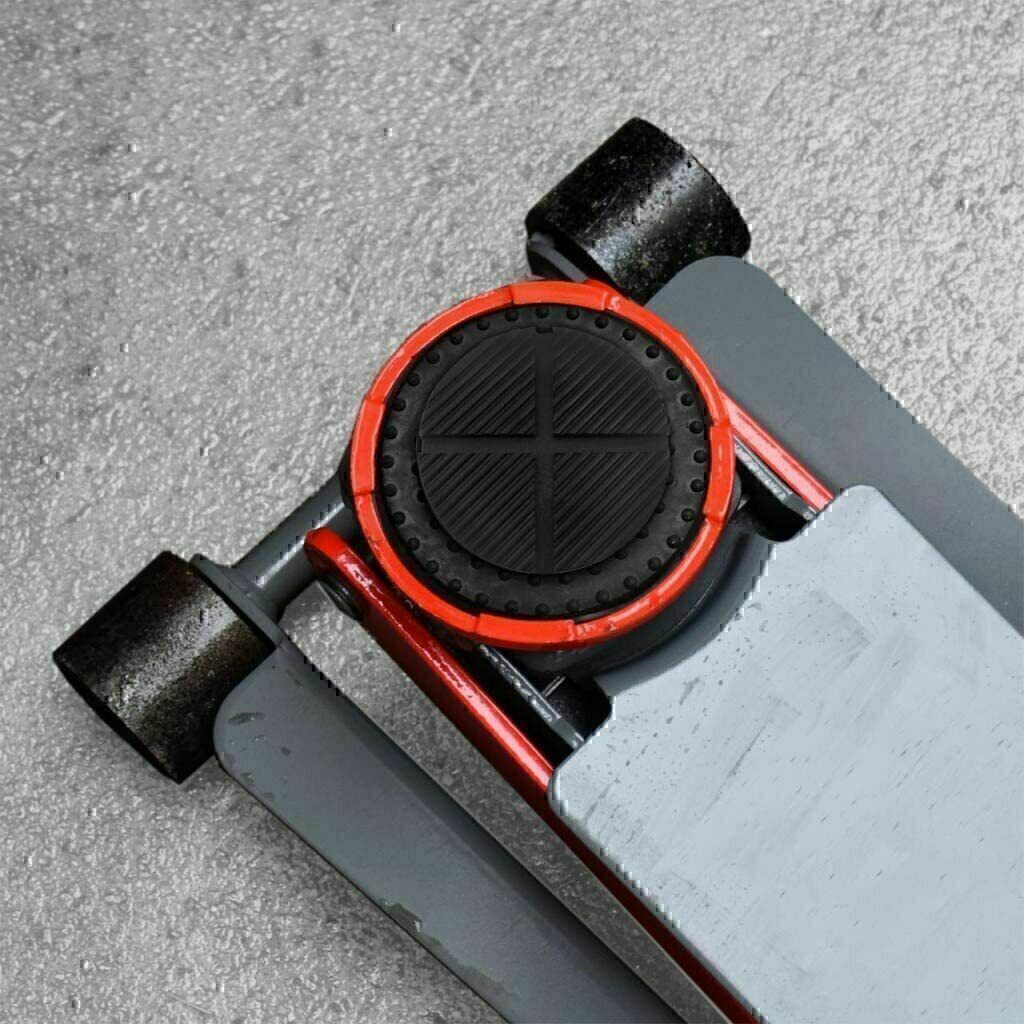 Jack Pads Rubber Pad Adapter Car Truck Cross Slotted Frame Rail Floor Universal