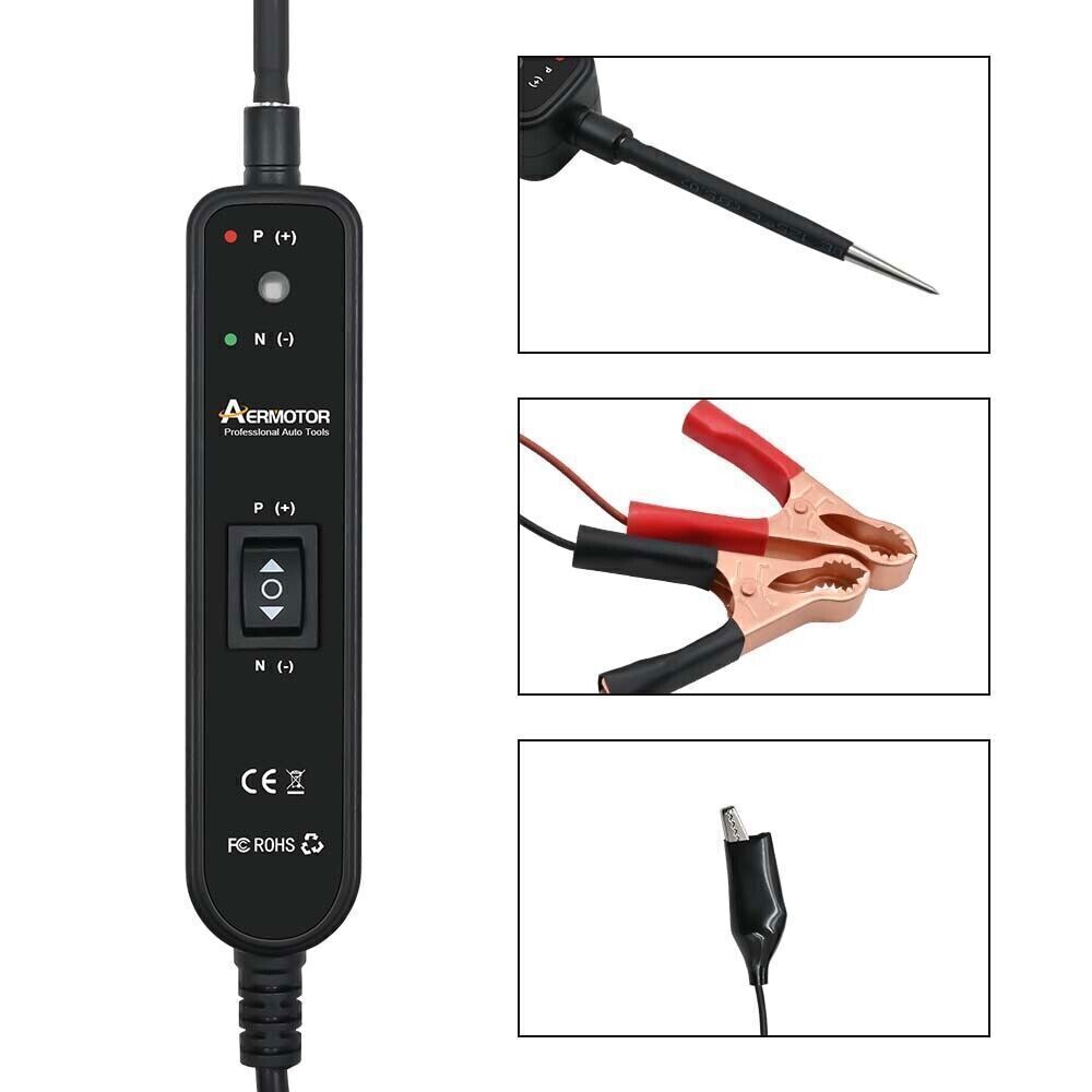6-24V Car Auto Digital Power Probe Circuit Electrical Tester Tool Device System