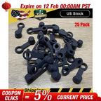(25 Pack) Brake Bleeder Screw Caps Grease Zerk Fitting Cap Rubber Dust Cover US!