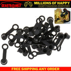 (25 Pack) Brake Bleeder Screw Caps Grease Zerk Fitting Cap Rubber Dust Cover US!
