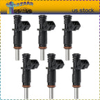 6pc Fuel Injectors 7531634 For BMW 328i 330i 525i 528i 530i X3 X5 Z4 13537531634