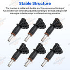 6pc Fuel Injectors 7531634 For BMW 328i 330i 525i 528i 530i X3 X5 Z4 13537531634