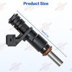 6pc Fuel Injectors 7531634 For BMW 328i 330i 525i 528i 530i X3 X5 Z4 13537531634