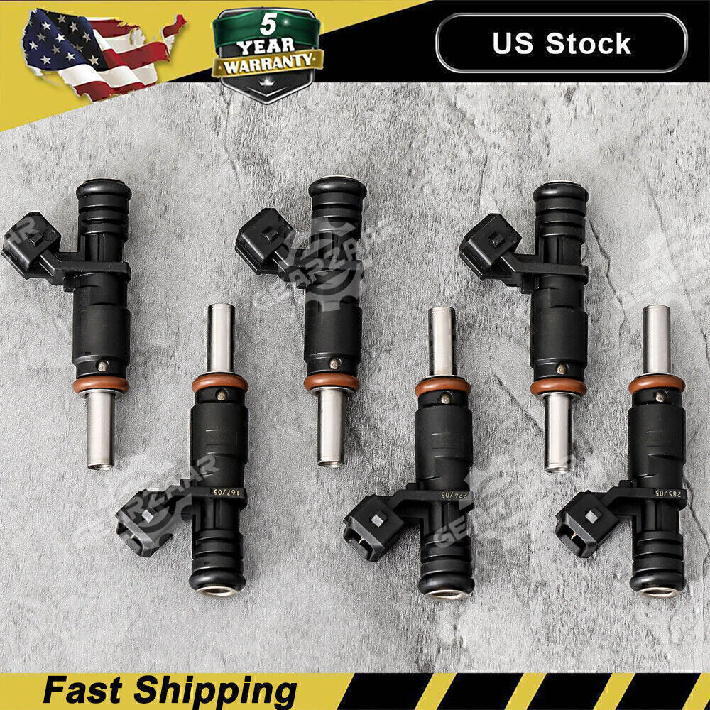 6pc Fuel Injectors 7531634 For BMW 328i 330i 525i 528i 530i X3 X5 Z4 13537531634