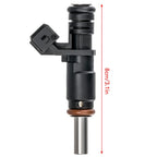 6pc Fuel Injectors 7531634 For BMW 328i 330i 525i 528i 530i X3 X5 Z4 13537531634