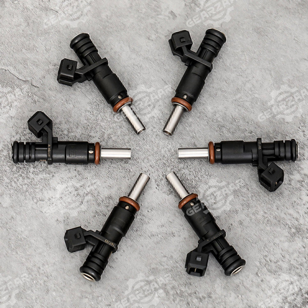 6pc Fuel Injectors 7531634 For BMW 328i 330i 525i 528i 530i X3 X5 Z4 13537531634