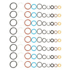Oil Rail Leak Repair Kit Orings Tool Injector Seal Kit For Ford Powerstroke 6.0