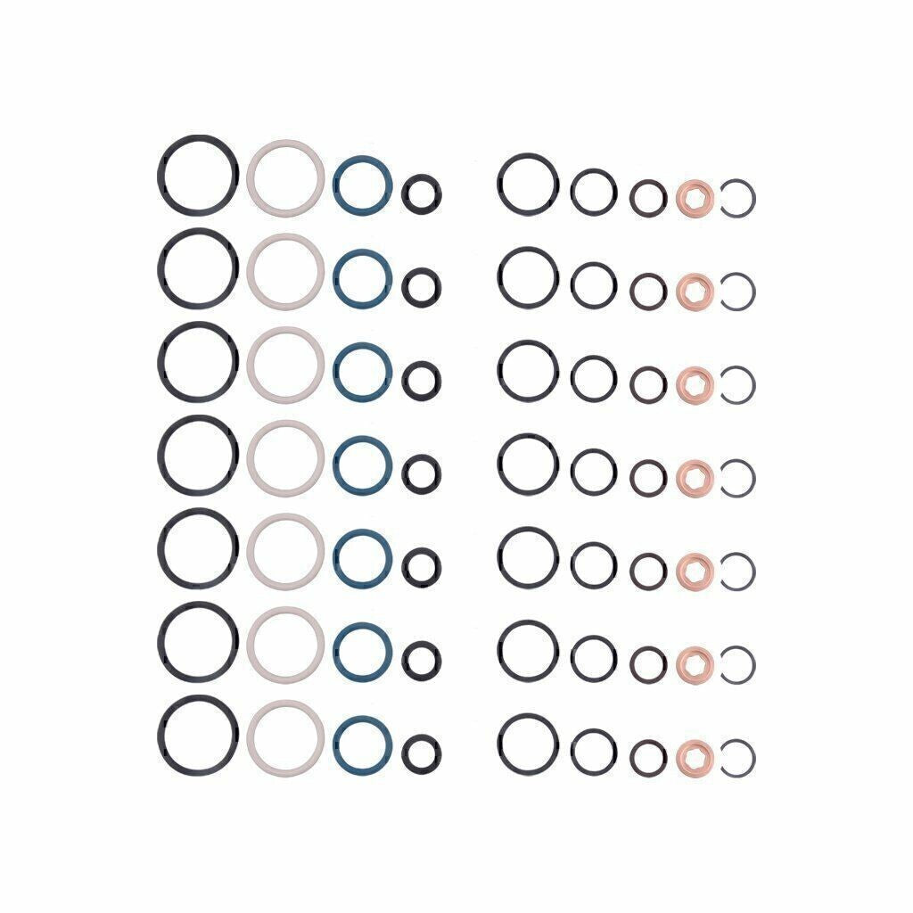 Oil Rail Leak Repair Kit Orings Tool Injector Seal Kit For Ford Powerstroke 6.0