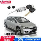 Ignition Switch Cylinder Lock Fits For Honda & Acura Fit 2002 - 13 2014 W/ 2Keys
