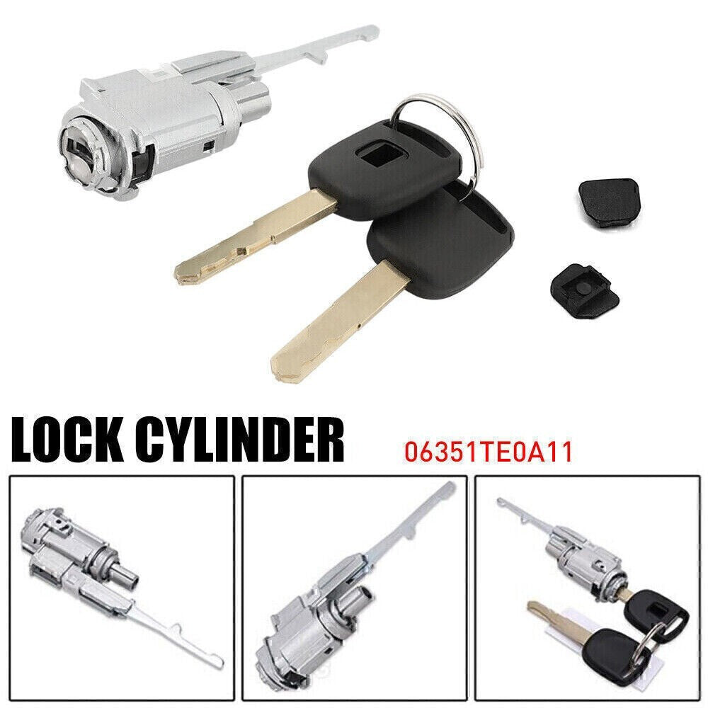 Ignition Switch Cylinder Lock Fits For Honda & Acura Fit 2002 - 13 2014 W/ 2Keys