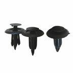 100PCS Universal Fender Clips Trim Push Pin Rivet Bumper Fastener Panel Retainer