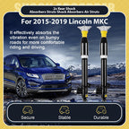 Pair Rear Shock Absorbers Struts For 2015-19 Lincoln MKC EJ7Z18125G Electronic
