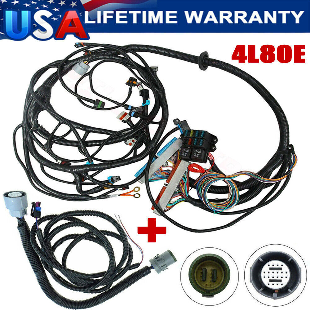 DBC For 97-06 Standalone Wire Harness w/4L80E 4.8L 5.3 6.0 LS LS1 SWAP VORTEC US