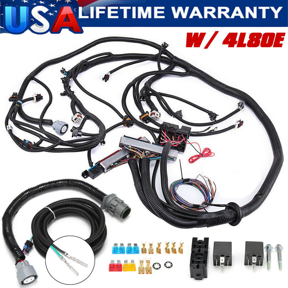 DBC For 97-06 Standalone Wire Harness w/4L80E 4.8L 5.3 6.0 LS LS1 SWAP VORTEC US