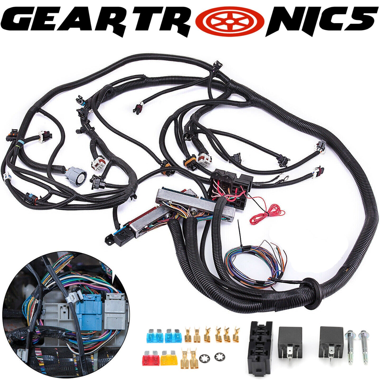 DBC For 97-06 Standalone Wire Harness w/4L80E 4.8L 5.3 6.0 LS LS1 SWAP VORTEC US