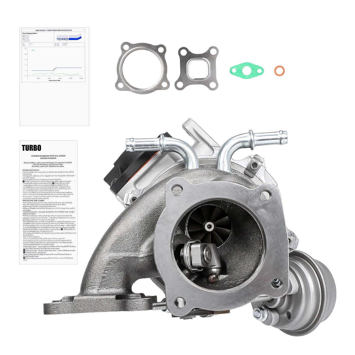 Turbo Turbocharger NEW For Ford EcoSport Focus Fiesta 1.0L 3zyl CM5G6K682HB