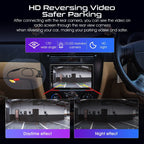 7" Car Radio Apple Andriod Carplay Car Stereo Touch Screen Double 2Din+Camera US