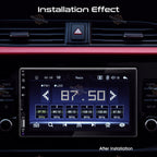 7" Car Radio Apple Andriod Carplay Car Stereo Touch Screen Double 2Din+Camera US