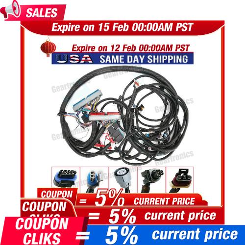 DBC Standalone Wiring Harness 4.8 5.3 6.0 Fits 1997-2006 LS1 Engine w/ 4L60E USA