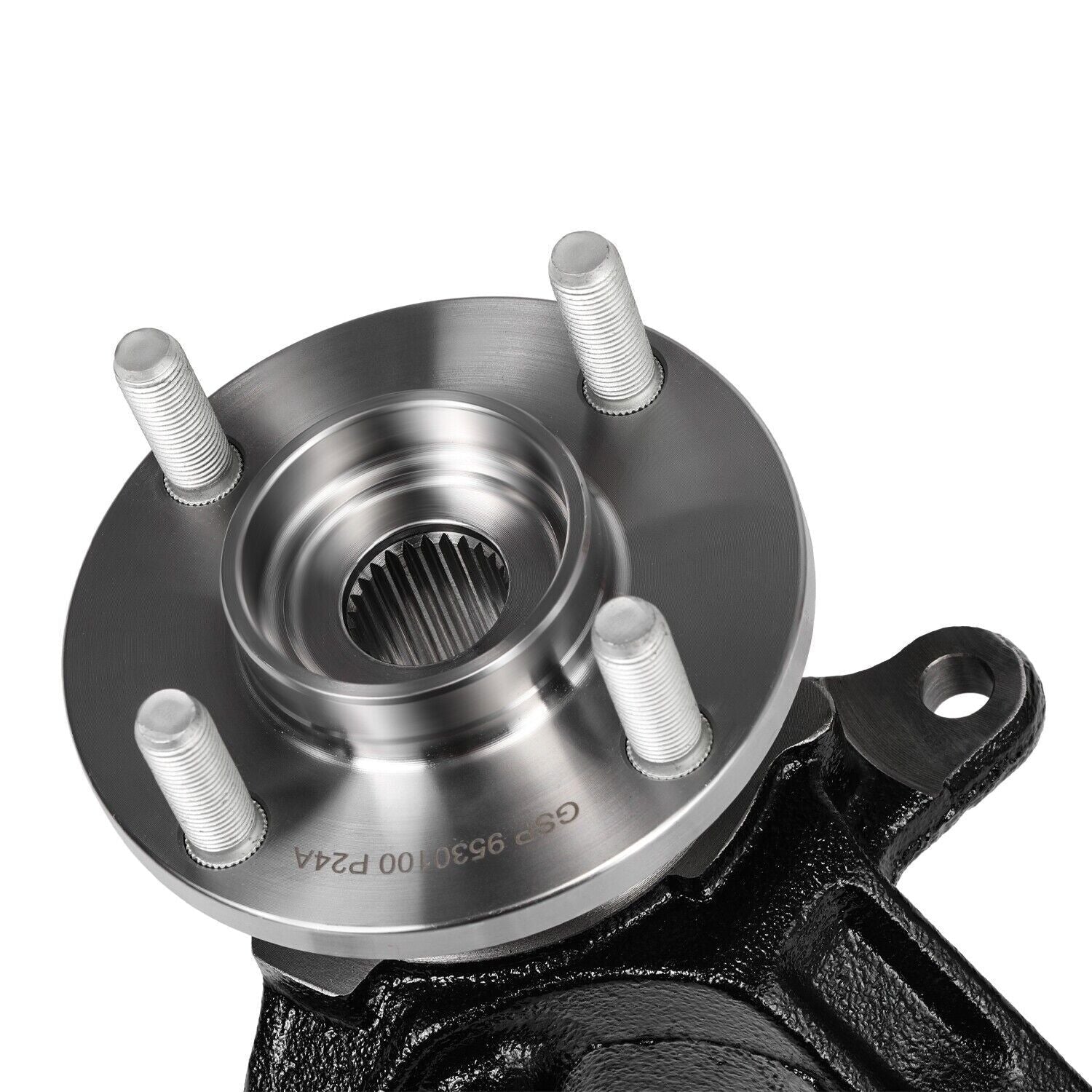 Pair Front LH RH Wheel Bearing Hub Knuckle Assembly Fits 13-19 Nissan Versa 1.6L