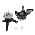Pair Front LH RH Wheel Bearing Hub Knuckle Assembly Fits 13-19 Nissan Versa 1.6L