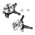 Pair Front LH RH Wheel Bearing Hub Knuckle Assembly Fits 13-19 Nissan Versa 1.6L