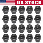 Wheel Nut Cover Replaces GM Black 9593028 fits Buick Chevy GMC Pontiac（20）