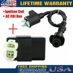 AC CDI Box Ignition coil for Honda FourTrax 200 TRX200 TRX200D TRX200SX 2x4 6pi!