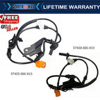 2pcs ABS Speed Sensor Front Right + Left For Honda Accord 03-07 Acura TSX 04-08!