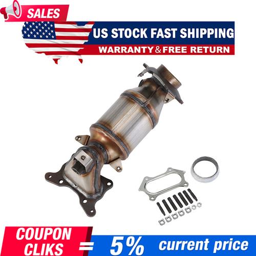 Manifold Catalytic Converter FITS Honda Accord 2.4L 4CYL 2008 -2012 Direct-Fit