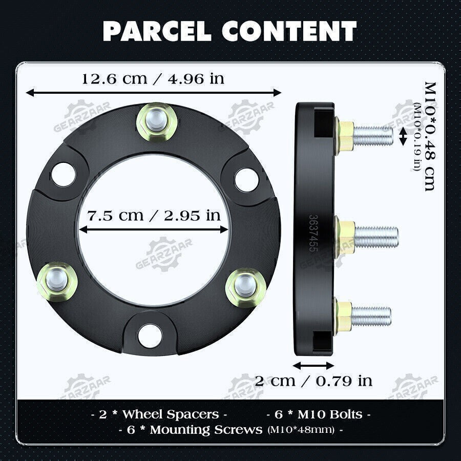 Pair 1.5" Front Lift Kit for Toyota Tacoma 4Runner FJ Cruiser Leveling 2005-22