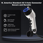 EV Charger 16A Electric Car Portable Charging Cable NEMA6-20 EVSE 110V-220V US