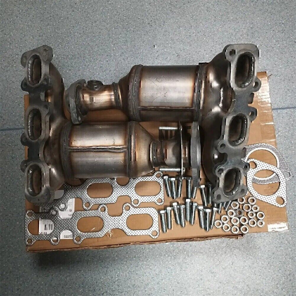 Set of 2 Catalytic Converter For 2013-2019 Ford Explorer Front Left + Right