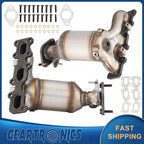 Set of 2 Catalytic Converter For 2013-2019 Ford Explorer Front Left + Right