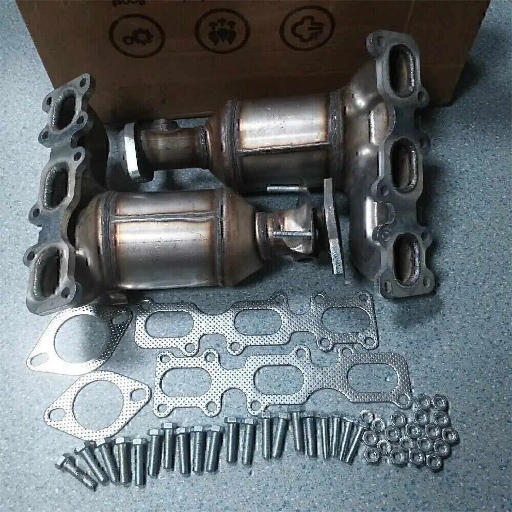 Set of 2 Catalytic Converter For 2013-2019 Ford Explorer Front Left + Right