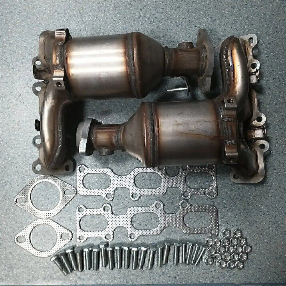 Set of 2 Catalytic Converter For 2013-2019 Ford Explorer Front Left + Right