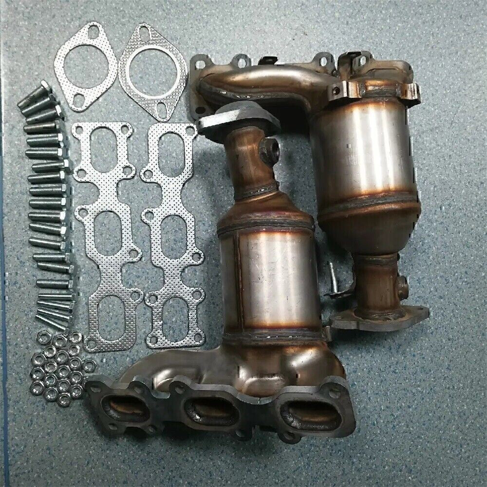 Set of 2 Catalytic Converter For 2013-2019 Ford Explorer Front Left + Right