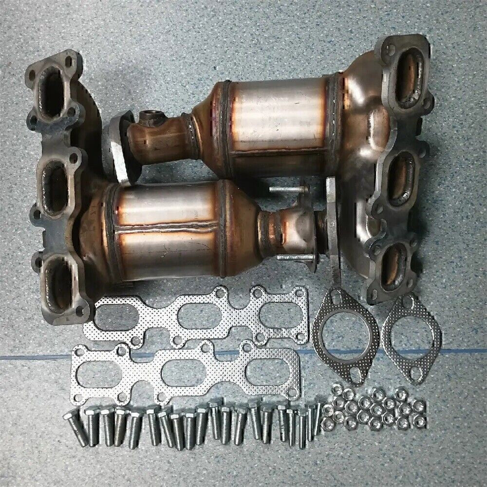Set of 2 Catalytic Converter For 2013-2019 Ford Explorer Front Left + Right