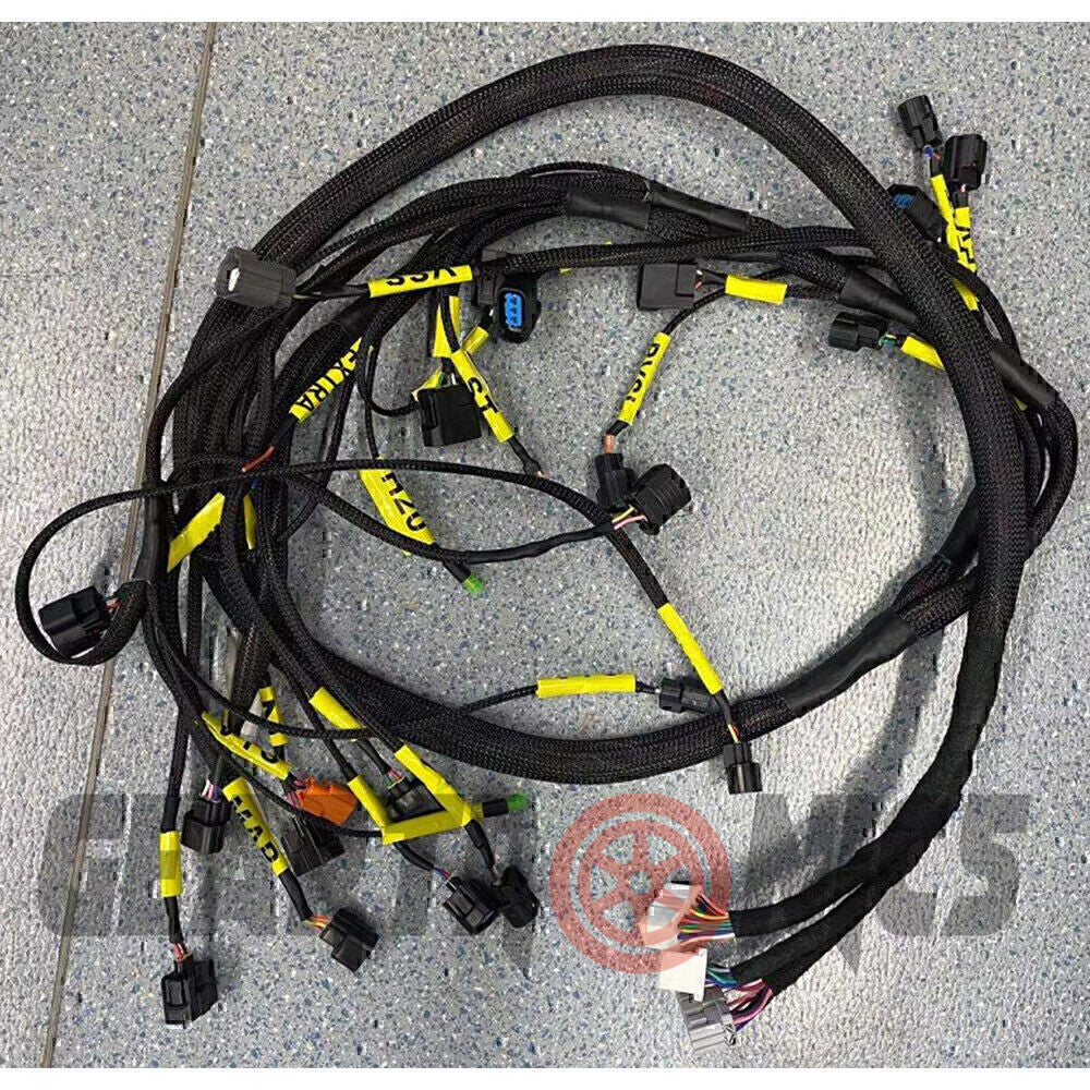 K20 K24 K Series Tucked Engine Charge Harness For Civic RSX Si K-Swap Integra EK