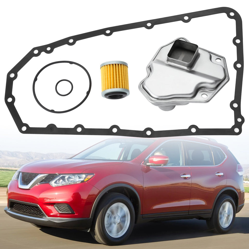 Auto Transmission Filter Oil Pan Gasket Kit For Nissan Rogue Altima Juke Eltqjsw