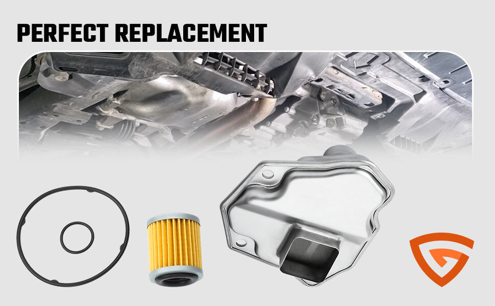 Auto Transmission Filter Oil Pan Gasket Kit For Nissan Rogue Altima Juke Eltqjsw