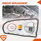 Auto Transmission Filter Oil Pan Gasket Kit For Nissan Rogue Altima Juke Eltqjsw